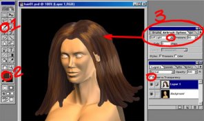 Painting Hair Tutorial