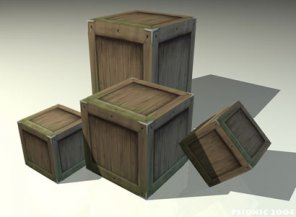 Painting A Crate