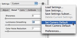 Camera Raw: One Workflow Suggestion