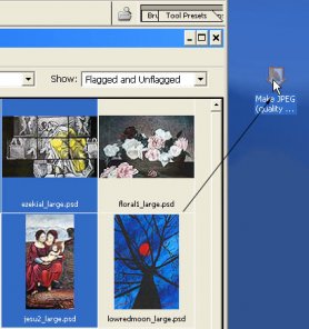 ImageReady CS Optimization Droplets