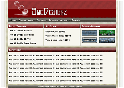 Stylish Webpage