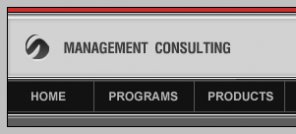 Business Header and Navigation