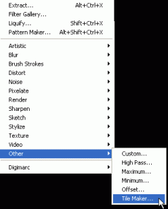 Adobe ImageReady Kaleidoscope Tile Patterns