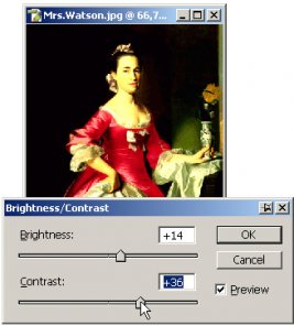 Tonal Adjustments: Brightness/Contrast
