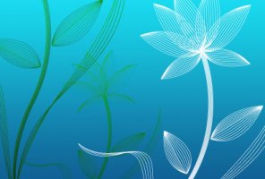 Stylish Vector Flower