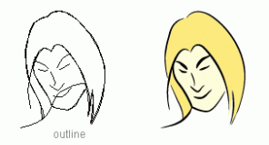 Comic Style Brush Strokes