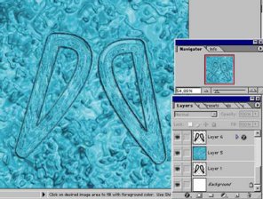 Glass Background wih Filter
