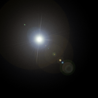Lens Flare On Transparent Background Photo Editing