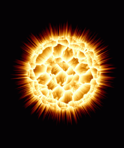 Creating a Planet Explosion