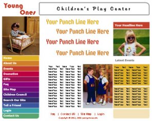 Creating Web Site Template