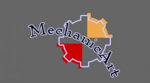 Mechanical art logo