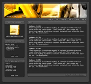 Professional Metal Layout