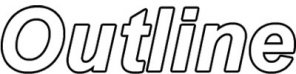 Text Outlines