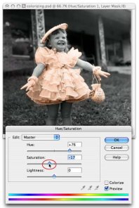 Colorizing a Grayscale Image