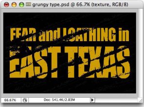 Photos within Type tutorial series