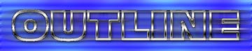 Outline Text  in Photoshop
