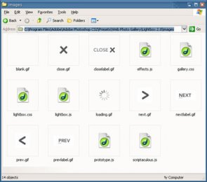 Lightbox 2.0 Web Photo Gallery