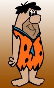 Drawing Fred Flintstone