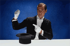 Magician Performing Magic Tricks Animation