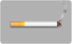 Animated no smoking sign