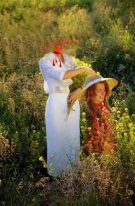 Horror movie style cut head effect