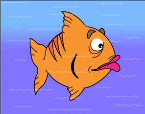 Drawing a Cartoon Fish