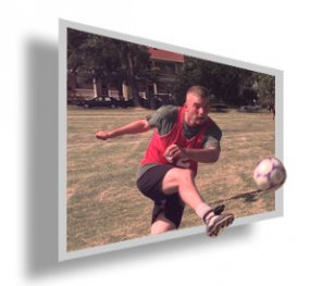 3D Image Effect - Jumping Out of an Image