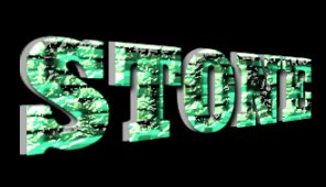 Stoney Text Effect With Radium Glow